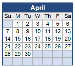 Employee Calendar of Events